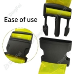 Reflective PVC Belt - Adjustable Reflective PVC Safety Waist Belt